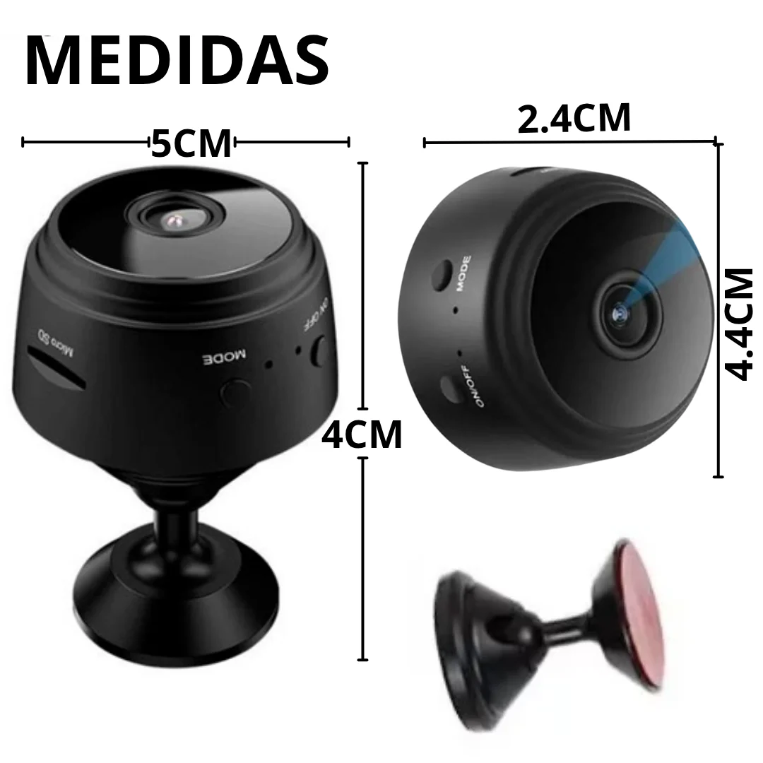 🕵️‍♂️ MINI CÁMARA WIFI HD